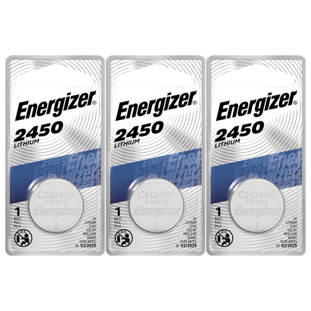 Energizer CR2450 Lithium 3Volt Cell Battery - 12 Pack 