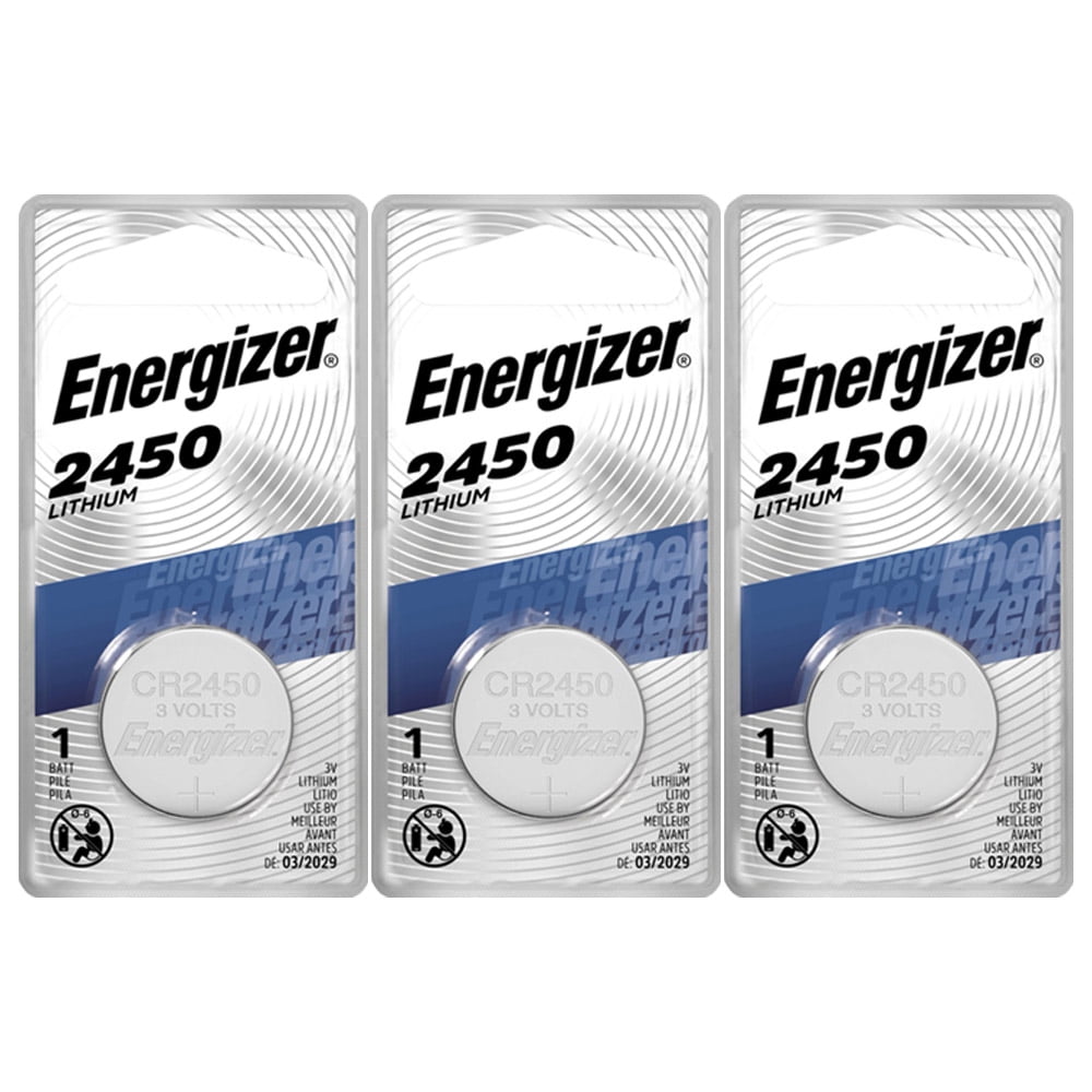 Pile Bouton Lithium CR2450 Energizer 3 volts 620 mAh