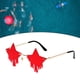 thumbnail image 4 of Gafas de sol con forma de estrella para decoración navideña, modernas, para fiestas, con protección UV4 para niñas. rojo, 4 of 8
