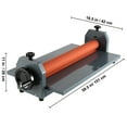 thumbnail image 6 of KFFKFF 51-Inch Cold Laminating Device, 10mm Manual, Vinyl Picture Film, Hand-Operated Pressure Cold Roll Laminator (51-Inch), 6 of 9