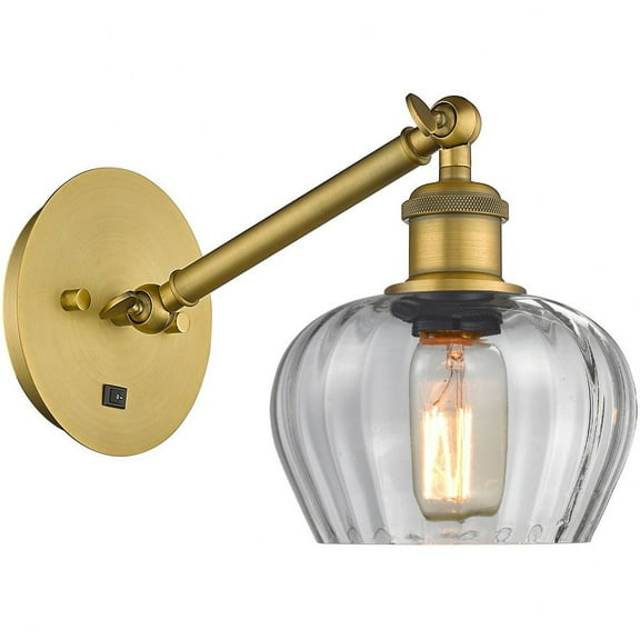 Innovations Lighting - Fenton - 1 Light Wall Sconce In Art Nouveau Style-9.88