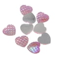 thumbnail image 4 of Color De Rosa Multi Del Corazón Del Color Del Cabo De La Sirena Fishscale De La Resina De 50pcs 12m M Sunnimix Estilo de Fishscale, 4 of 8
