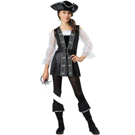 Dark Pirate Lass Tween Costume