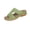 Green, variant on Womens Sandals For Summer And Spring Arch Support Slides with Wedge Casual Slip-On Shoes Comfortable Hollow Sandals Shoes Black Women Sandal