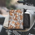 thumbnail image 2 of Uorisanigo ATV Tank Bag Motorcycle Saddlebags Gray Dead Branch Print Dual Pocket Tool Storage Organizer for Snowmobiles and Off Road Use Polyester Fabric Bag with Water Pocket, 2 of 7