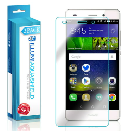 2x iLLumi AquaShield Crystal HD Clear Screen Protector Shield for Huawei P8 Lite