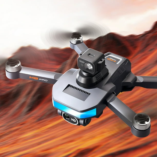 Cuadricóptero Fpv 4CH Aerocraft GPS Posicionamiento Avión Gran Angular para Niños Niñas (Battery3 B) Sywqhk libre de BPA
