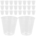 thumbnail image 4 of Baweave 50 Pcs Clear Plastic Plant Pots Large Nursery with Drainage Garden, 4 of 8