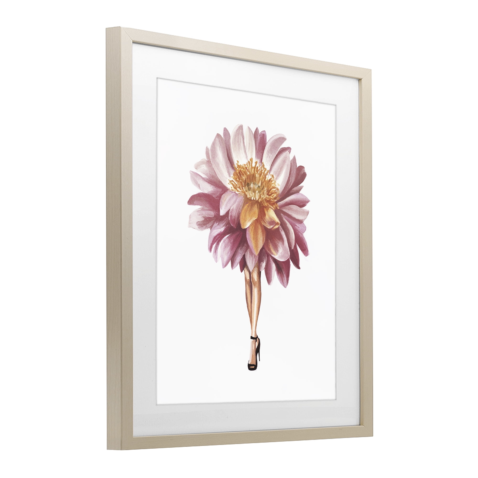 Stupell Industries Glam Floral Walkway Birch Framed Print Under Glass, design by Svetlana Aleynikova