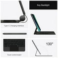 thumbnail image 4 of Backlight Magic Keyboard for Xiaomi Pad 6 5 Pro for MiPad 6 Mi Pad 5 6 Pro 11 inch Tablet Case German Spanish Arabic Keyboard Black German MiPad5 and 5Pro 11in, 4 of 6
