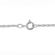Pompeii 3/4CT TWo Stone Diamond Pendant 14K White Gold (H-I,I1-I2)