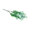 thumbnail image 2 of 15 Heads Artificial Flowers Plastic Fake Plants Wedding Garden In/Outdoor Decor, 2 of 9