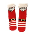 thumbnail image 2 of White Women's Christmas Holiday Socks Christmas Socks Acrylic Yarn Fun Cozy Crazy Novelty Fashion Breathable Printed Cotton Boot Socks One Size, 2 of 6