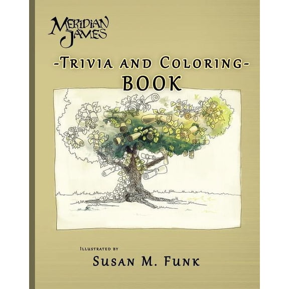 Meridian James: Trivia and Coloring Book, (Paperback)