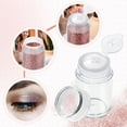 thumbnail image 4 of Scheam 6 Pcs Clear Plastic Loose Powder Bottle,Travel Powder Container,Empty Powder Jars with 3 Holes Sifters and Lids,10 ml Mini Cosmetic Containers,for Glitter, Eyeshadow, Samples, 4 of 7