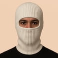 thumbnail image 3 of Ahabrexf Cold Weather Face Covers for Men, Windproof Thermal Knit Ski Mask Balaclava, Polyester, 1Size, Pc of 1, 3 of 5