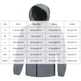 thumbnail image 4 of Betivan Men Hooded Jackets Long Sleeves Colorful Reflective Windproof Loose Fit Tops European And American Sizes Grunt Style Shirts for Men Breathable Street Outdoor Hike, 4 of 9