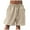 a-Brown5116, variant on VNKIDY Men's Casual Shorts Lightweight Solid Color Loose Fit Shorts Elastic Waisted Drawstring Shorts For Daily Outdoor Activities Versatile Pants