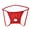 Red, variant on Lingerie for Women Open Front Mesh G String Pouch Underwear for Men T-Back Thong Bikini-Style Category Blue M