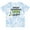 Tie Dye Blue, variant on Inktastic Great Grandpas Little Golfer with Golf Club and Ball Boys or Girls Toddler T-Shirt