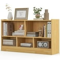 thumbnail image 2 of LOKO 2 Tier 5 Cube Bookcase, Open Shelf Storage Cabinet, Wooden Display Cabinet Shelf, Multipurpose Bookshelf for Living Room, Bedroom, Hallway, Home Office, Classroom (Yellow), 2 of 7