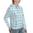 thumbnail image 6 of Daiia Funny Chicken Pattern Women's Fashion Hoodies & Sweatshirts with Kangaroo Pocket Hooded Sweatshirt with Eye-catching Drawstrings-XX-Large, 6 of 7