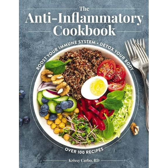 Pre-Owned The Anti-Inflammatory Cookbook: Over 100 Recipes to Help You Control the Relationship Between Inflammation and Diet (Hardcover) 1646431448 9781646431441