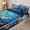 Fish 01, variant on Manfei Colorful Underwater World Zipper Twin Comforter Sets with Fitted Sheet and 2 Pillowcases for Kids Boys and Girls, Marine Life Print Zipper Bedding Set, Navy Reversible, 4-Piece