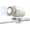 White, variant on 2026 Upgraded Car Clip On Air Conditioner Fan with LED Display - 360° Rotation, 200 Speeds Adjustable Portable USB Rechargeable 2000mAh Battery Personal Cooling Mini Fans Handheld