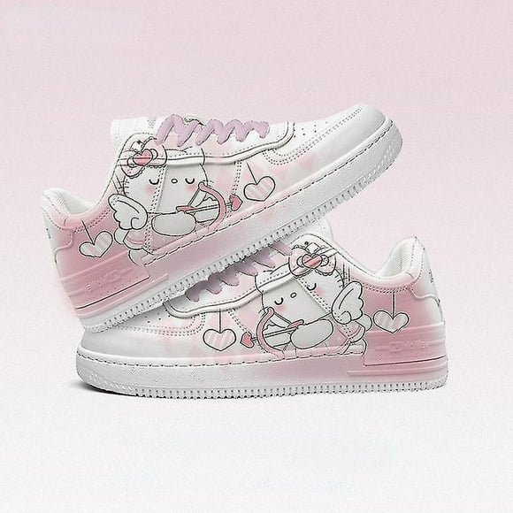 Sanrio Board Shoes Kawaii Cinnamoroll Creative Sneakers New Autumn Breathable Everything Matching Ins Casual Small White ShoesYOUYOU