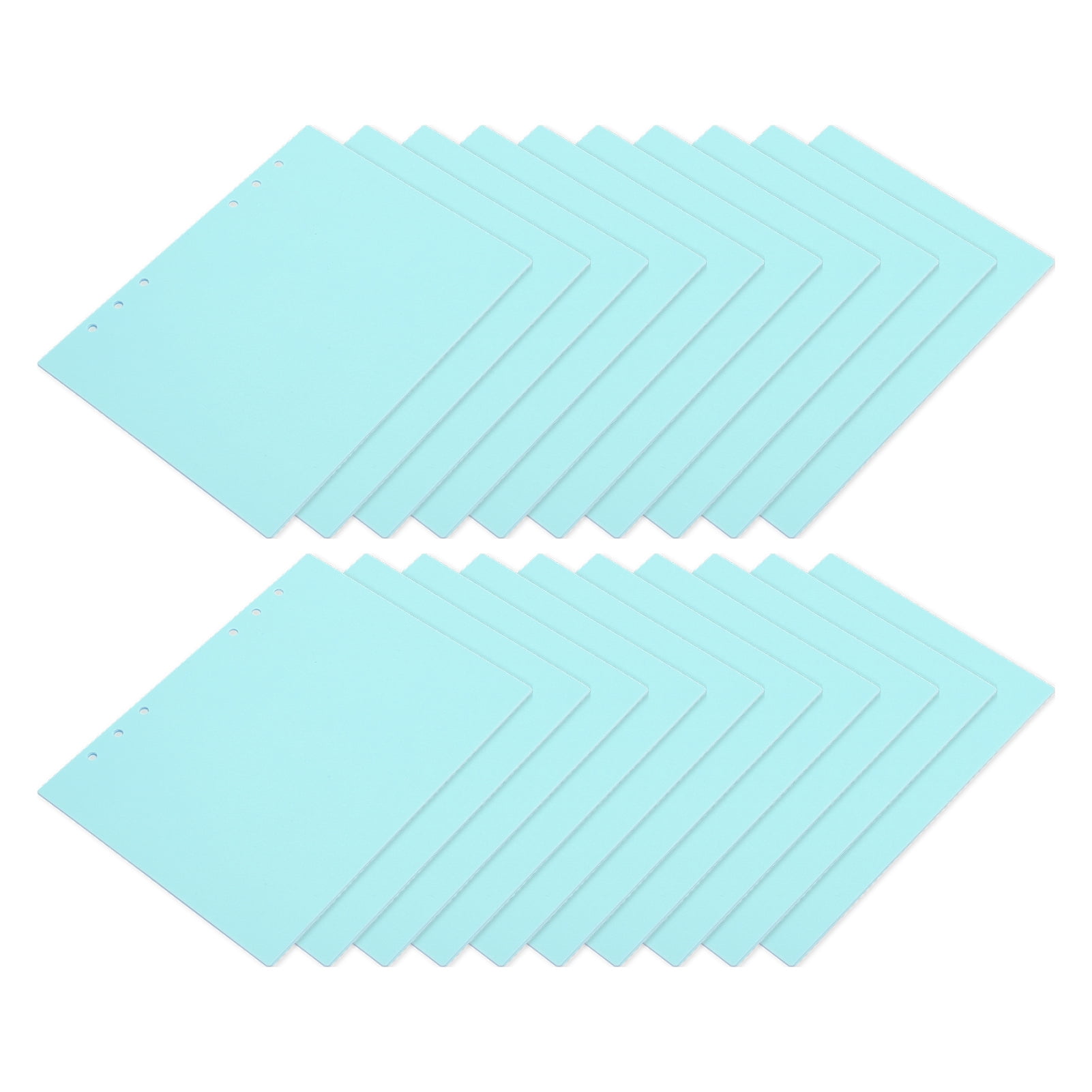 Plastic Binder Cover, Translucent PP A5 6 Binder Cover Frosted