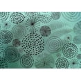thumbnail image 5 of oneOone Cotton Silk Arctic Blue Fabric Abstracts Sewing Material Print Fabric By The Yard 42 Inch Wide, 5 of 5
