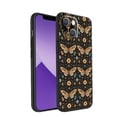 thumbnail image 1 of Boho-Celestial-Moon-Butterflies-Dark-Forest-Witchy-Goth-Magical-Cute Phone Case, Degined for iPhone 14 Case Men Women, Flexible Silicone Shockproof Case for iPhone 14, 1 of 1