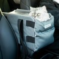 thumbnail image 1 of Alfombrilla transportadora para perros suave, asiento lavable para mascotas, suministros para mascotas anticaída, jaula fácil de limpiar, per Gris Colco Cubierta de asiento de coche de los portadores, 1 of 8