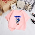 thumbnail image 3 of 2024 Ropa para niños y niñas de Sonic de 2 a 12 años Camiseta para parejas Ropa para niños Verano Madre Niños, 3 of 5
