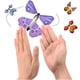 thumbnail image 5 of 10 / Set Creative Fairy Flying Butterfly Wind-up Goma Banda Tarjetas de felicitación Mariposas Fiesta de boda Mordaza Juguetes novedosos Prop para niñ Baoblaze juguetes antiestrés, 5 of 7