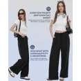 thumbnail image 3 of Women's Athletic Jogger Pants with Pockets, Soft Lounge Sweatpants for Workout, Yoga or Daily Wear, 3 of 6
