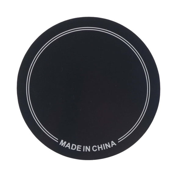 Parche de tambor Kick Pad Accesorios Durable Portátil Adhesivo protector Práctico Tambor Pedal único negro