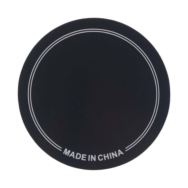 Batterie Patchs de Tête Durable Percussion Instrument Accessoire Drumhead Kick Pad Pédale Unique Noir