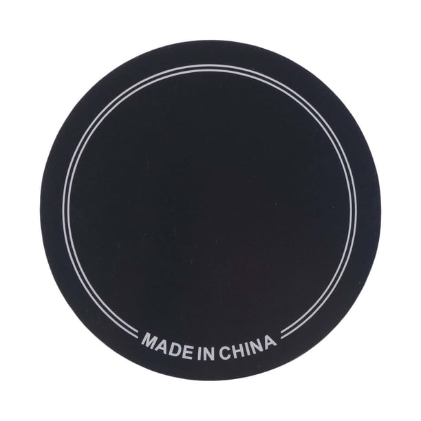 Parche para bombo, parches para parches de bombo, protección de repuesto, pegatinas protectoras, Pedal único negro