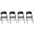 Mainstays All Steel Commercial Folding Chair, 4Pack