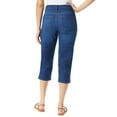 thumbnail image 3 of Gloria Vanderbilt Women's and Plus High Rise Amanda Capri, 21" Inseam, 3 of 3