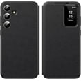 thumbnail image 1 of for Samsung Galaxy S25 Plus with Smart Small Screen View, S-View Wallet Phone Case, for Samsung S25 Plus Case Smart Window Cover, Smart Flip Leather Protective Cover for Samsung S25 Plus 5G Case, 1 of 7