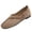 Khaki, variant on Mary Jane Flats for Women Breathable Lightweight Womens Flats with Adjustable Buckle Casual Solid Color Round Toe Comfortable Flat Shoes