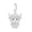 Charming Highland Cow, variant on 925 Sterling Silver Charming Highland Cow Pendant Charm - Detailed Front-Facing Scottish Heifer Animal Dangle Bead Compatible with DIY European Charm Bracelets & Necklaces Fashion Jewelry Gift for Wo