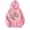 Pink, variant on Wang6 Black Oversized Graphic Hoodies for Womens Loose Fit Floral Printed Pullovers Sweatshirts Girls Trendy Fall Long Sleeve V Neck Tops with Pocket Yellow XL