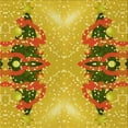 thumbnail image 1 of Ahgly Company Machine Washable Indoor Square Transitional Bright Gold Yellow Area Rugs, 6' Square, 1 of 7