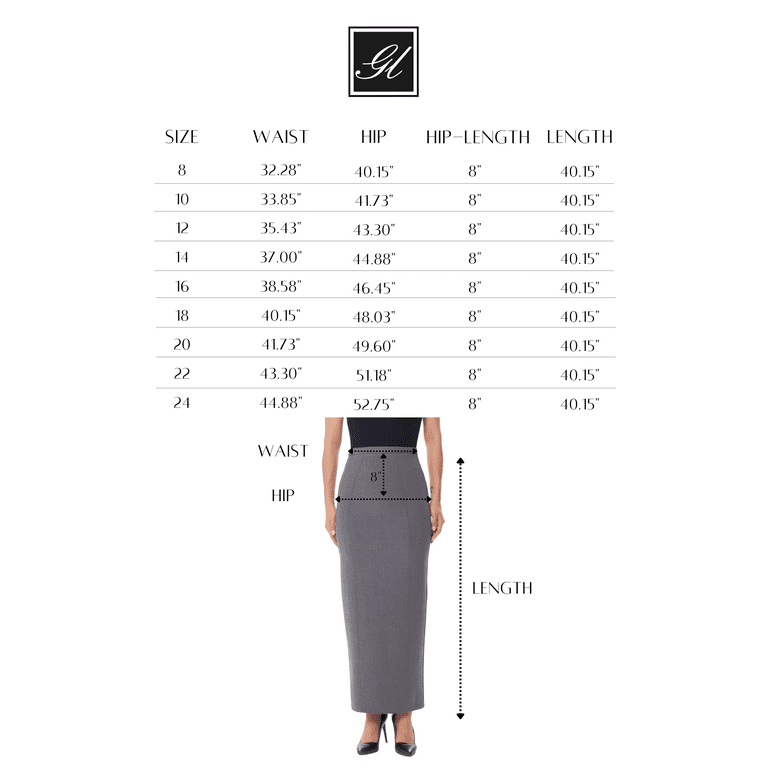 Camel Ankle Length Women s Plus Size Back Split Maxi Skirt