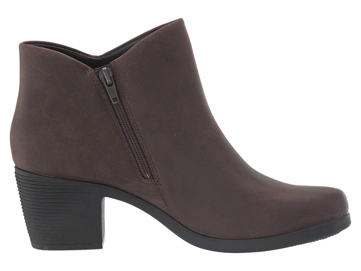 clarks zip ankle boots