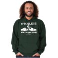 thumbnail image 5 of Funny Mt. Saint Helens Washington WA Hoodie Hooded Sweatshirt Men Brisco Brands 2X, 5 of 6